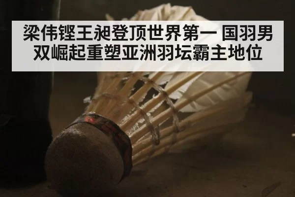 梁伟铿王昶登顶世界第一 国羽男双崛起重塑亚洲羽坛霸主地位